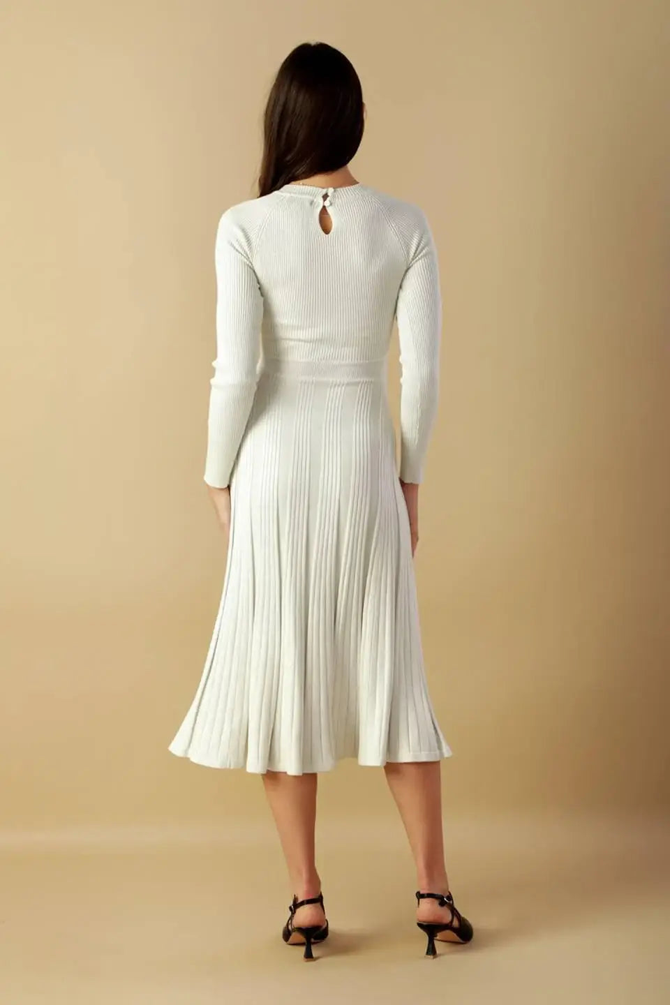 HIGH STANDARDS SWEATER MIDI DRESS - Flying Tomato - Flyclothing LLC