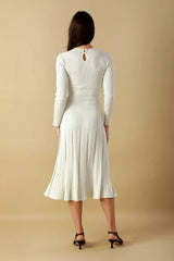 HIGH STANDARDS SWEATER MIDI DRESS - Flying Tomato - Flyclothing LLC