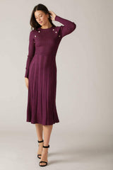 HIGH STANDARDS SWEATER MIDI DRESS - Flying Tomato - Flyclothing LLC