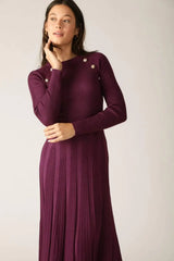 HIGH STANDARDS SWEATER MIDI DRESS - Flying Tomato - Flyclothing LLC