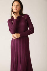 HIGH STANDARDS SWEATER MIDI DRESS - Flying Tomato - Flyclothing LLC