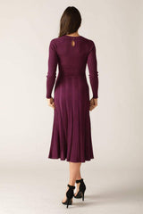 HIGH STANDARDS SWEATER MIDI DRESS - Flying Tomato - Flyclothing LLC