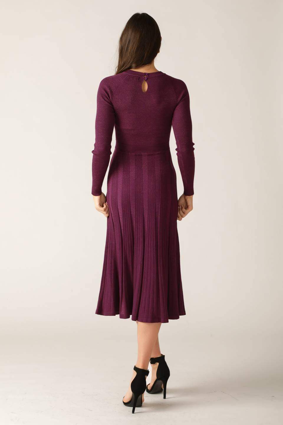 HIGH STANDARDS SWEATER MIDI DRESS - Flying Tomato - Flyclothing LLC