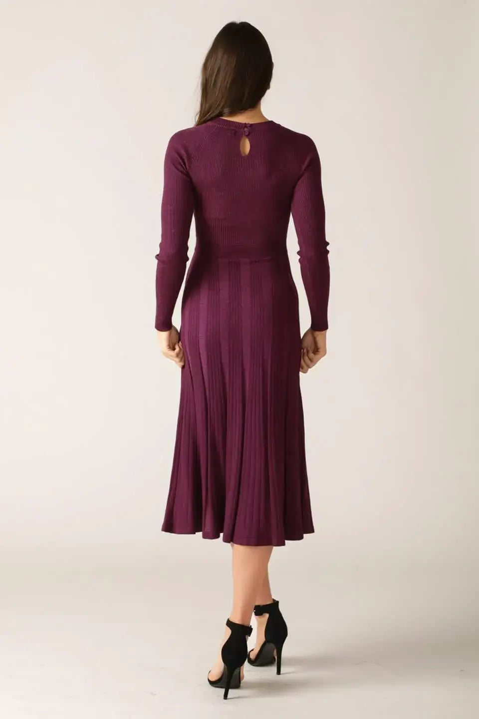 HIGH STANDARDS SWEATER MIDI DRESS - Flying Tomato - Flyclothing LLC