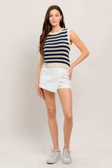 CLEAN COAST KNIT TOP - Flying Tomato - Flyclothing LLC