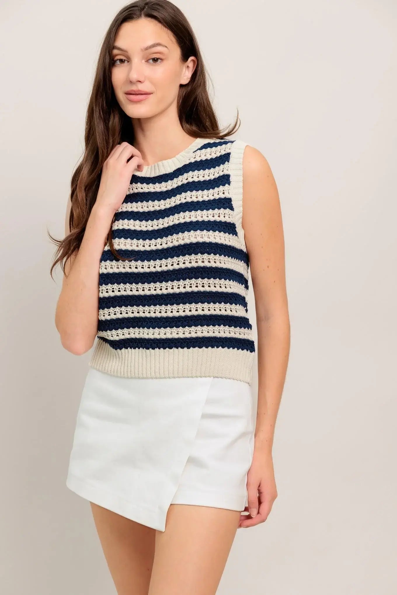 CLEAN COAST KNIT TOP - Flying Tomato - Flyclothing LLC
