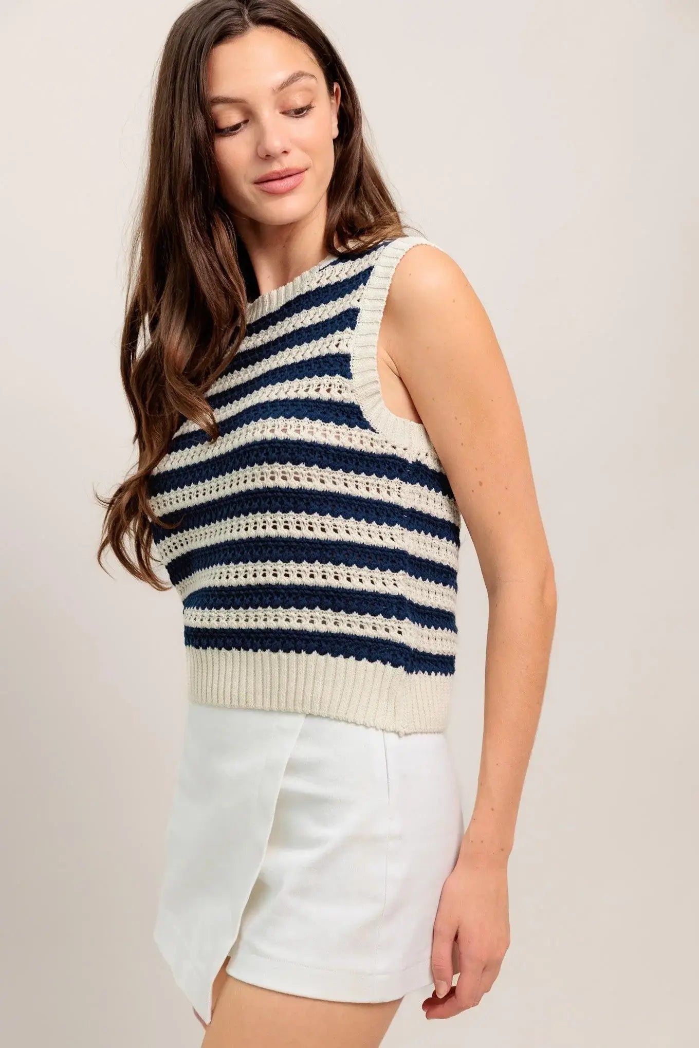 CLEAN COAST KNIT TOP - Flying Tomato - Flyclothing LLC