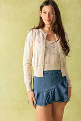 DAYS THAT FADE SWEATER AND CARDIGAN SET - Flying Tomato - Flyclothing LLC