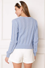 DAYS THAT FADE SWEATER AND CARDIGAN SET - Flying Tomato - Flyclothing LLC