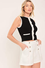 CHERRY SODA SWEATER KNIT TOP - Flying Tomato - Flyclothing LLC