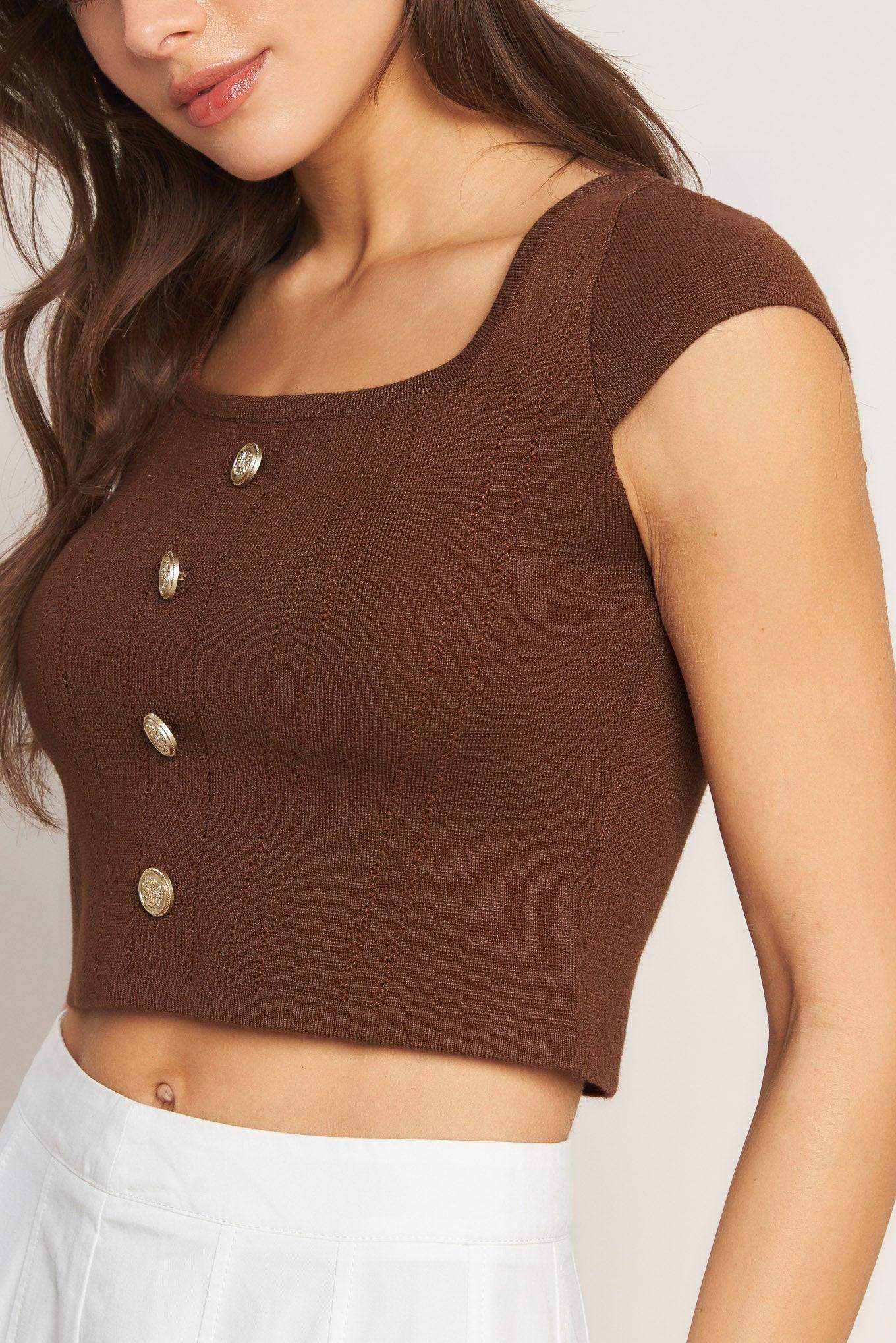 EFFORTLESS FIT SWEATER KNIT TOP - Flying Tomato - Flyclothing LLC