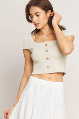 EFFORTLESS FIT SWEATER KNIT TOP - Flying Tomato - Flyclothing LLC