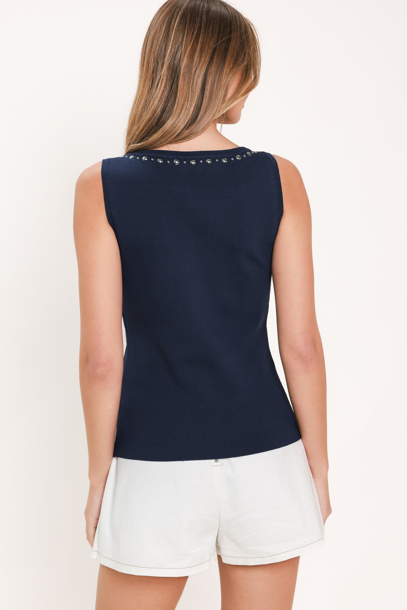 NAUTICAL GLOW STORY SWEATER KNIT TOP
