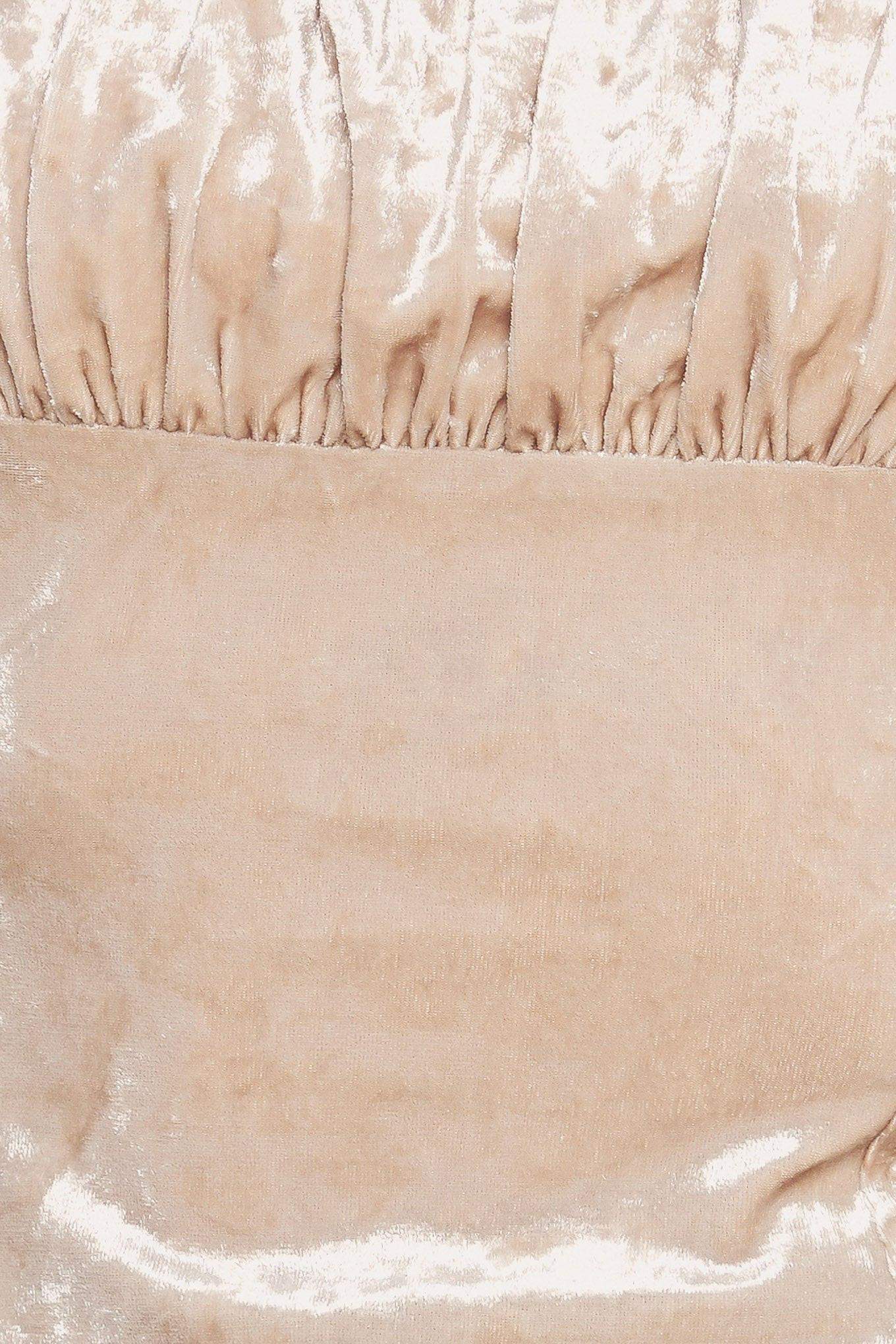 FAIRY CREAM VELVET TOP - Flying Tomato - Flyclothing LLC