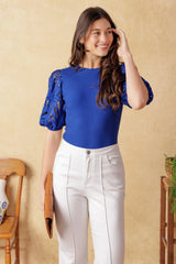 GETTING INTO THE GROOVE KNIT TOP - Flying Tomato - Flyclothing LLC