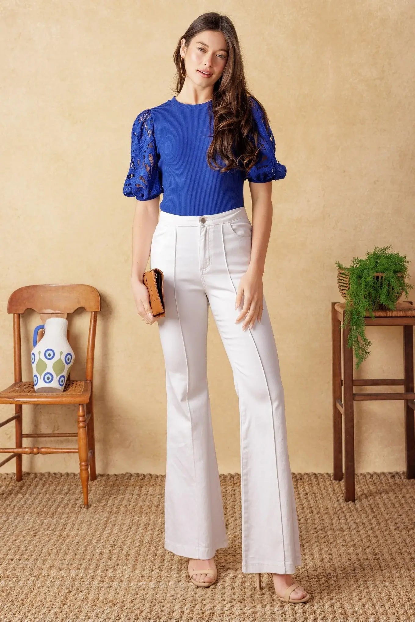 GETTING INTO THE GROOVE KNIT TOP - Flying Tomato - Flyclothing LLC