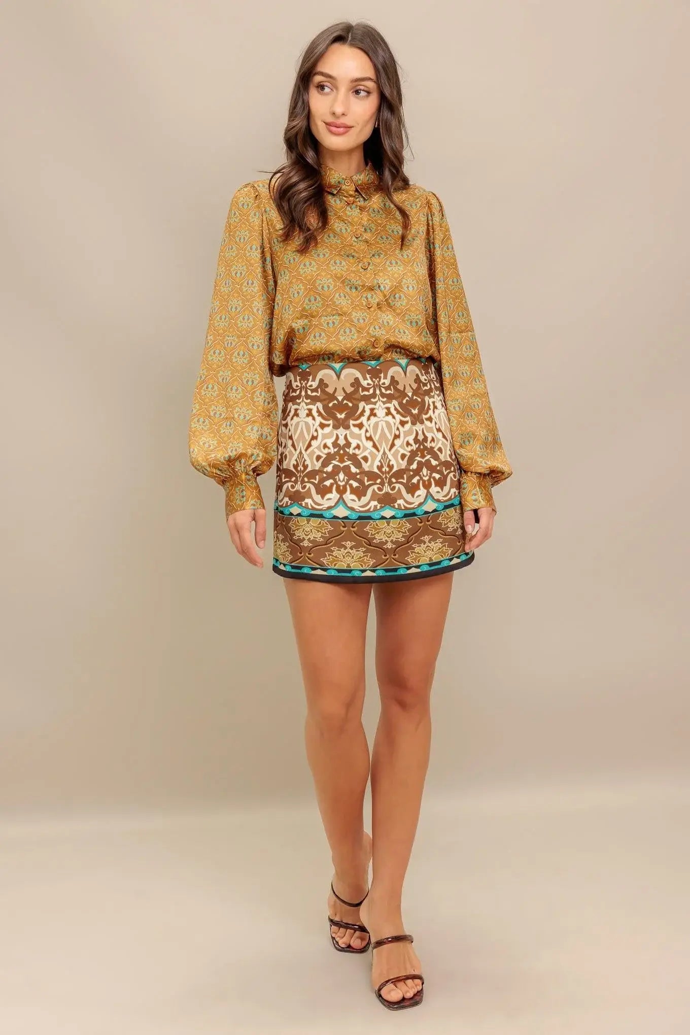 MOROCCAN MUSE WOVEN TOP - Flying Tomato - Flyclothing LLC