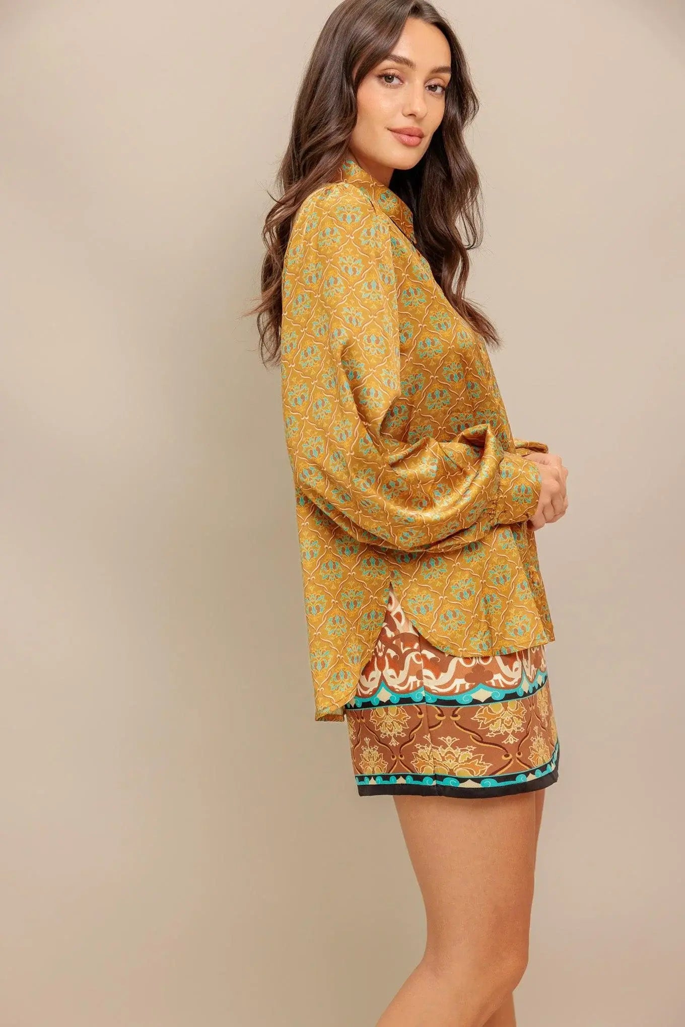 MOROCCAN MUSE WOVEN TOP - Flying Tomato - Flyclothing LLC