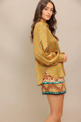 MOROCCAN MUSE WOVEN TOP - Flying Tomato - Flyclothing LLC