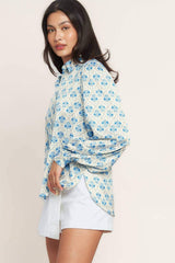 MOROCCAN MUSE WOVEN TOP