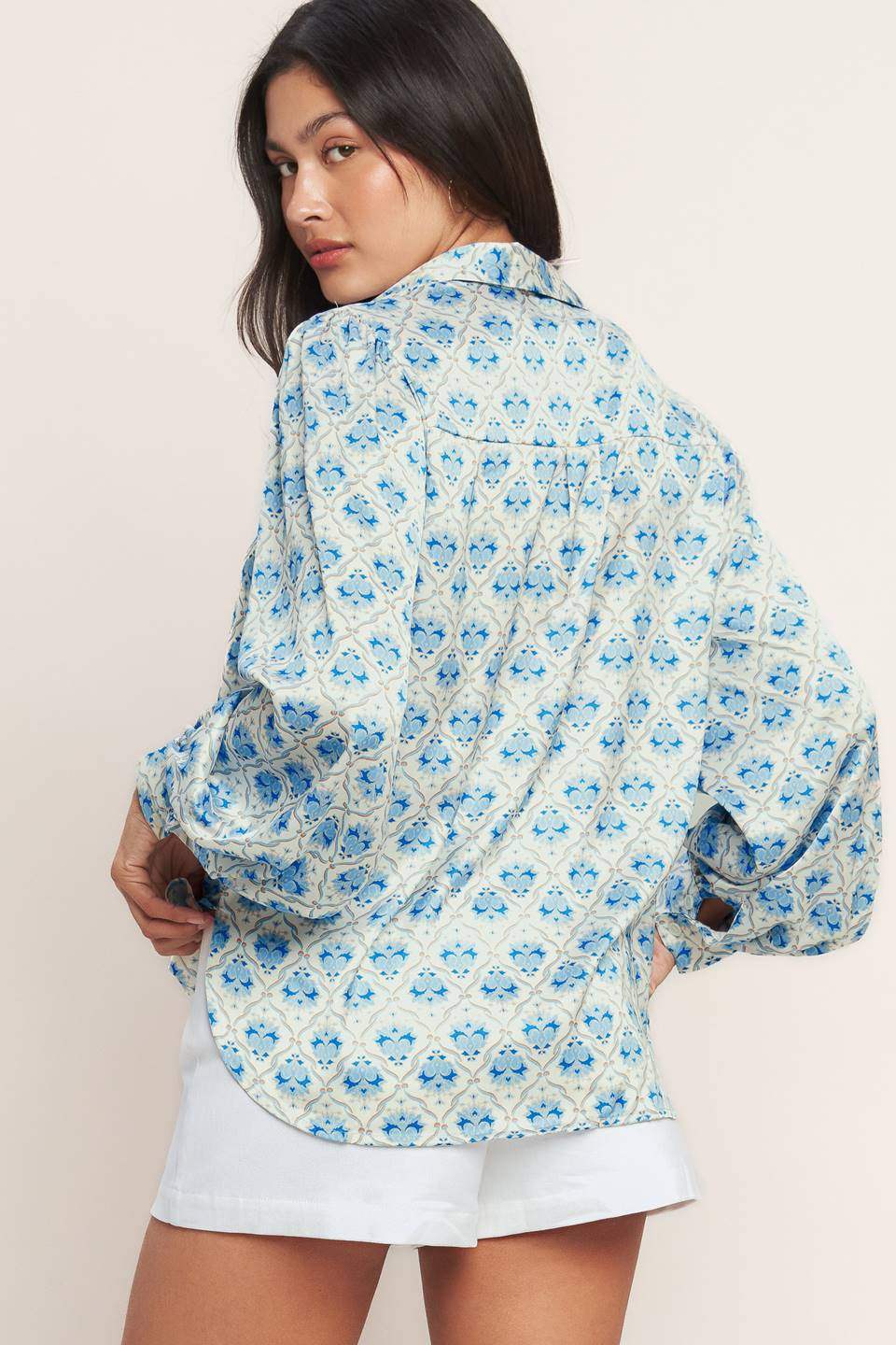 MOROCCAN MUSE WOVEN TOP