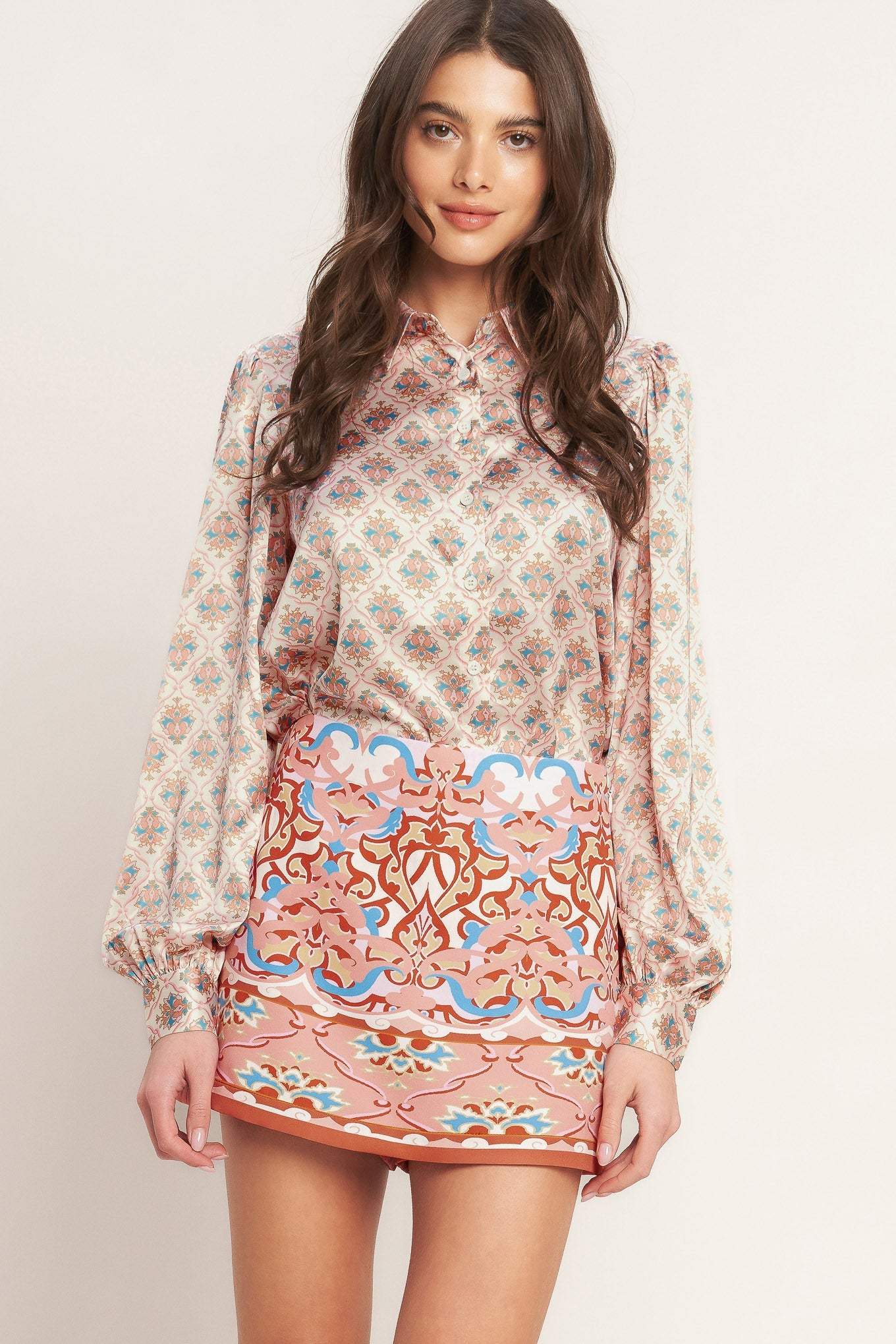 MOROCCAN MUSE WOVEN TOP
