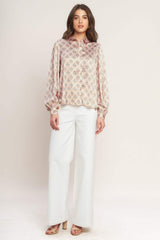 MOROCCAN MUSE WOVEN TOP