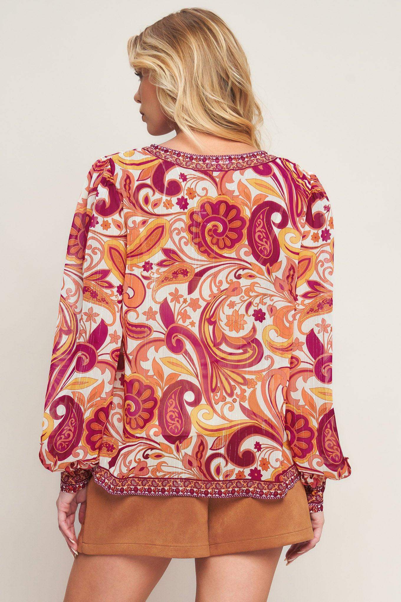 NEVER WANNA LEAVE WOVEN TOP - Flying Tomato - Flyclothing LLC