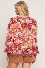 NEVER WANNA LEAVE WOVEN TOP - Flying Tomato - Flyclothing LLC