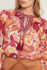 NEVER WANNA LEAVE WOVEN TOP - Flying Tomato - Flyclothing LLC