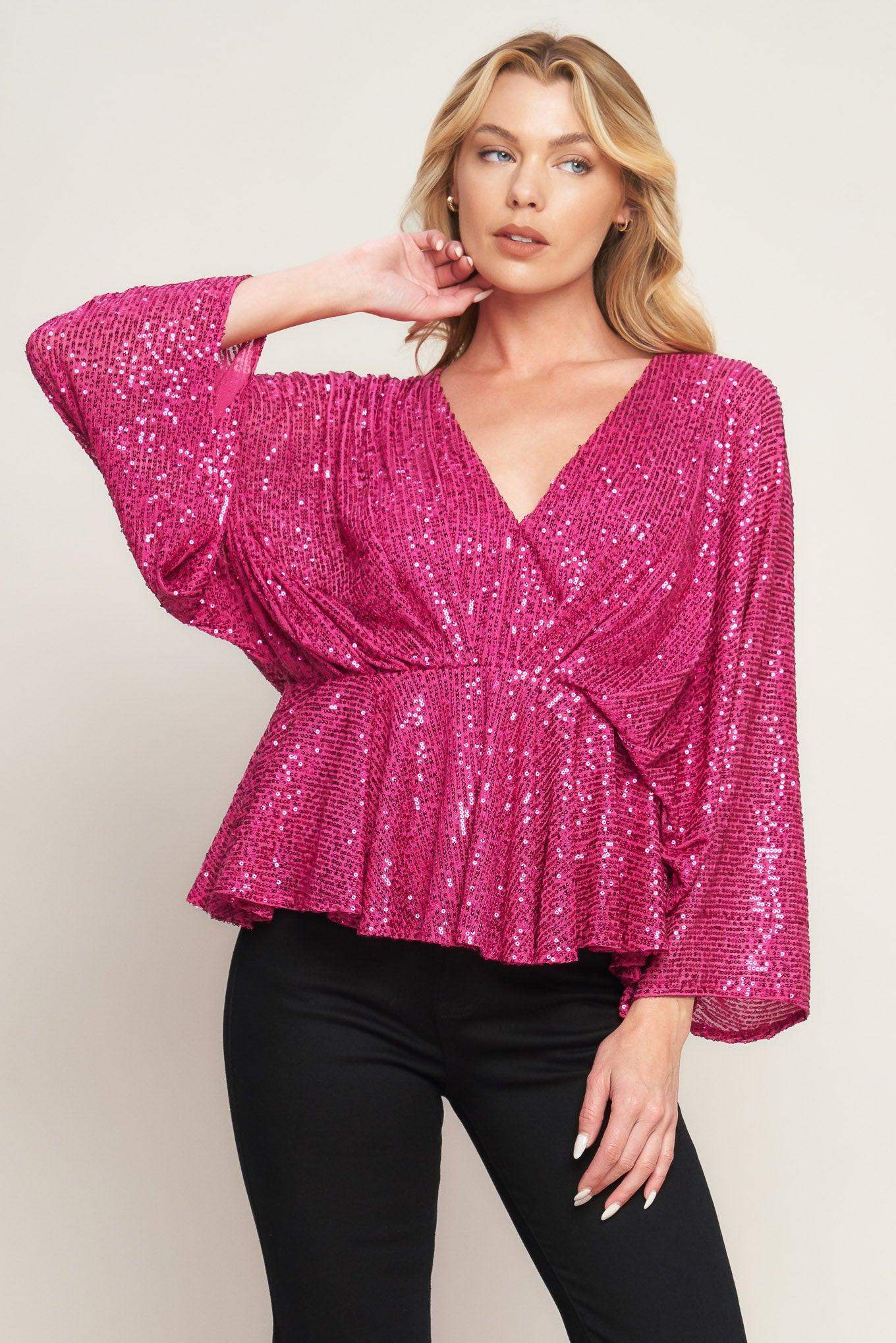 START OF FOREVER SEQUIN TOP - Flying Tomato - Flyclothing LLC