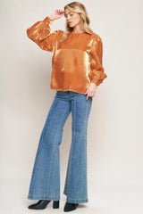 OUTING LIGHT WOVEN TOP - Flying Tomato - Flyclothing LLC