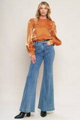 OUTING LIGHT WOVEN TOP - Flying Tomato - Flyclothing LLC