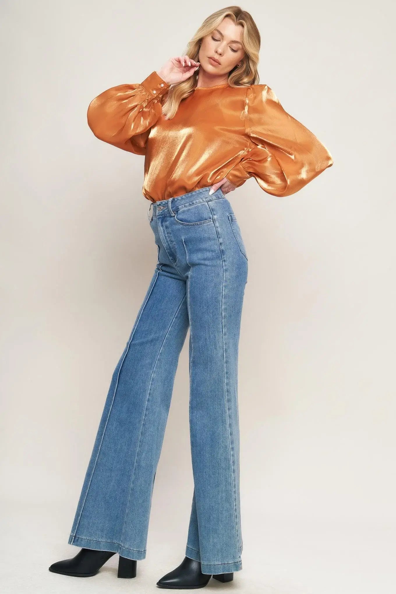 OUTING LIGHT WOVEN TOP - Flying Tomato - Flyclothing LLC
