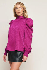 STOLEN GLANCES SATIN TOP - Flying Tomato - Flyclothing LLC