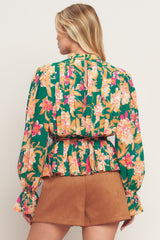 MISS PUNCTUALITY WOVEN TOP