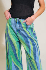 NAVIGATING LIFE DENIM PANTS - Flying Tomato - Flyclothing LLC