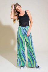 NAVIGATING LIFE DENIM PANTS - Flying Tomato - Flyclothing LLC