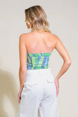 NAVIGATING LIFE DENIM TOP - Flying Tomato - Flyclothing LLC