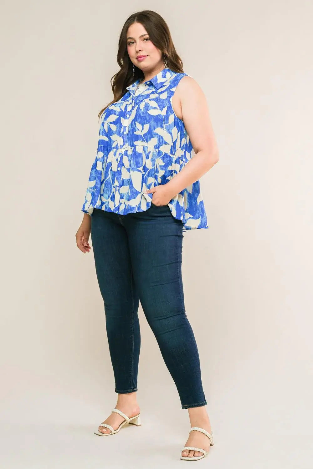 PERFECTLY IMPERFECT WOVEN TOP - Flying Tomato - Flyclothing LLC