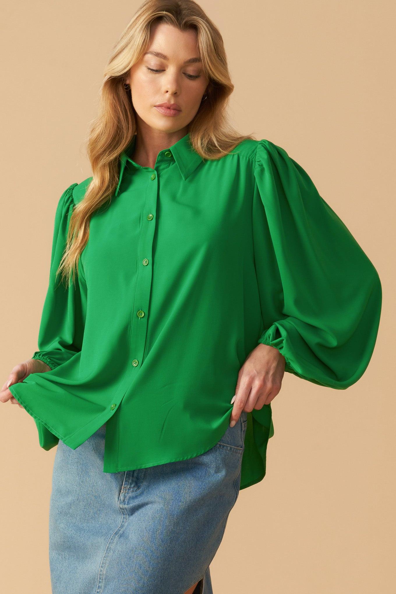COMFORTABLE CHARM WOVEN TOP - Flying Tomato - Flyclothing LLC