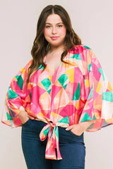 BE MINE FOREVER WOVEN TOP - Flying Tomato - Flyclothing LLC
