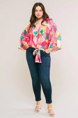 BE MINE FOREVER WOVEN TOP - Flying Tomato - Flyclothing LLC