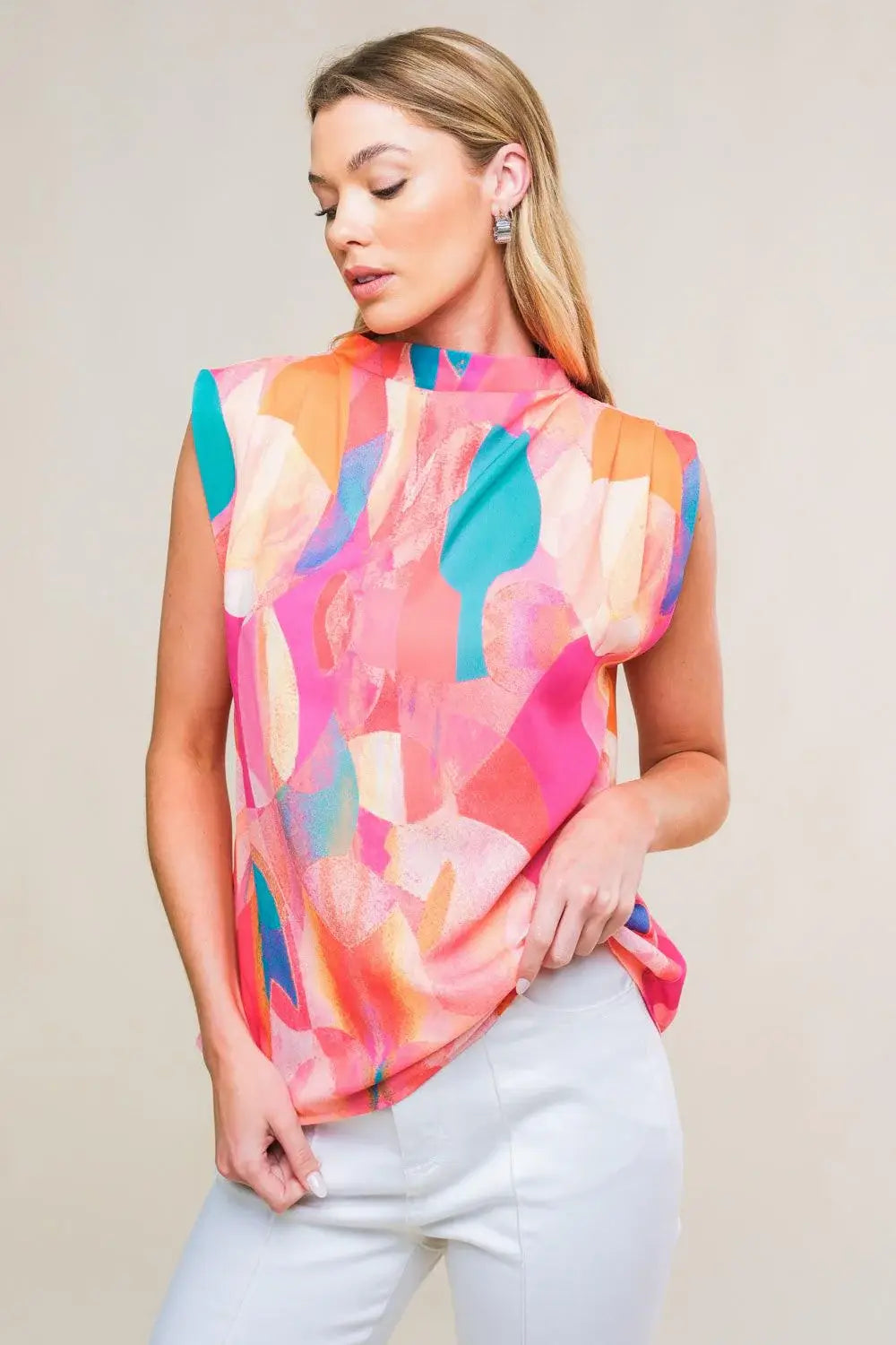 NATURE'S CHARM WOVEN TOP - Flying Tomato - Flyclothing LLC
