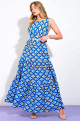 SUMMER JOURNEY WOVEN TOP AND SKIRT SET - Flying Tomato - Flyclothing LLC