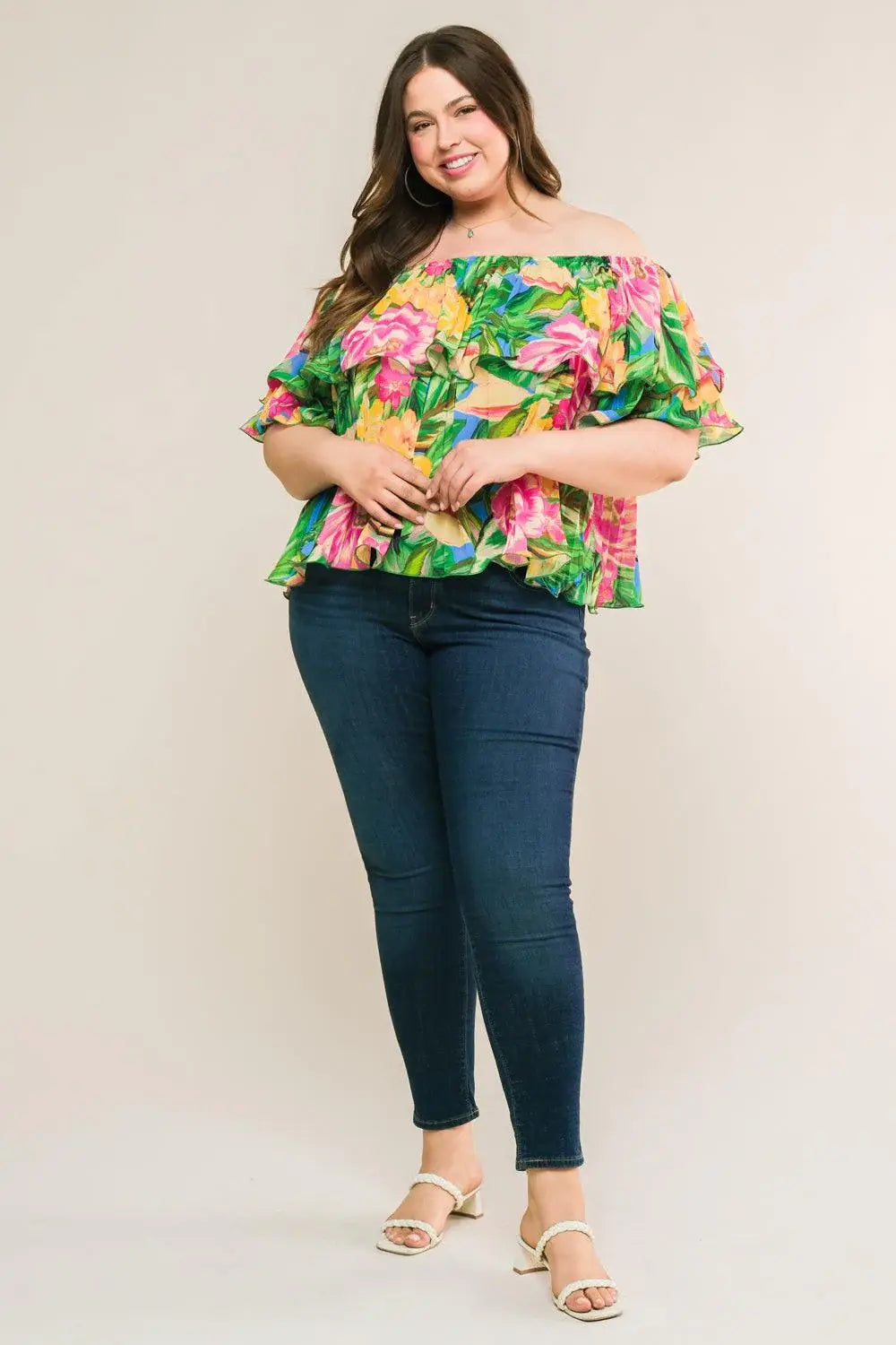 I'LL BE LOVING YOU WOVEN TOP - Flying Tomato - Flyclothing LLC