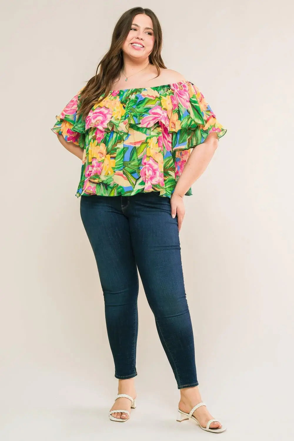 I'LL BE LOVING YOU WOVEN TOP - Flying Tomato - Flyclothing LLC