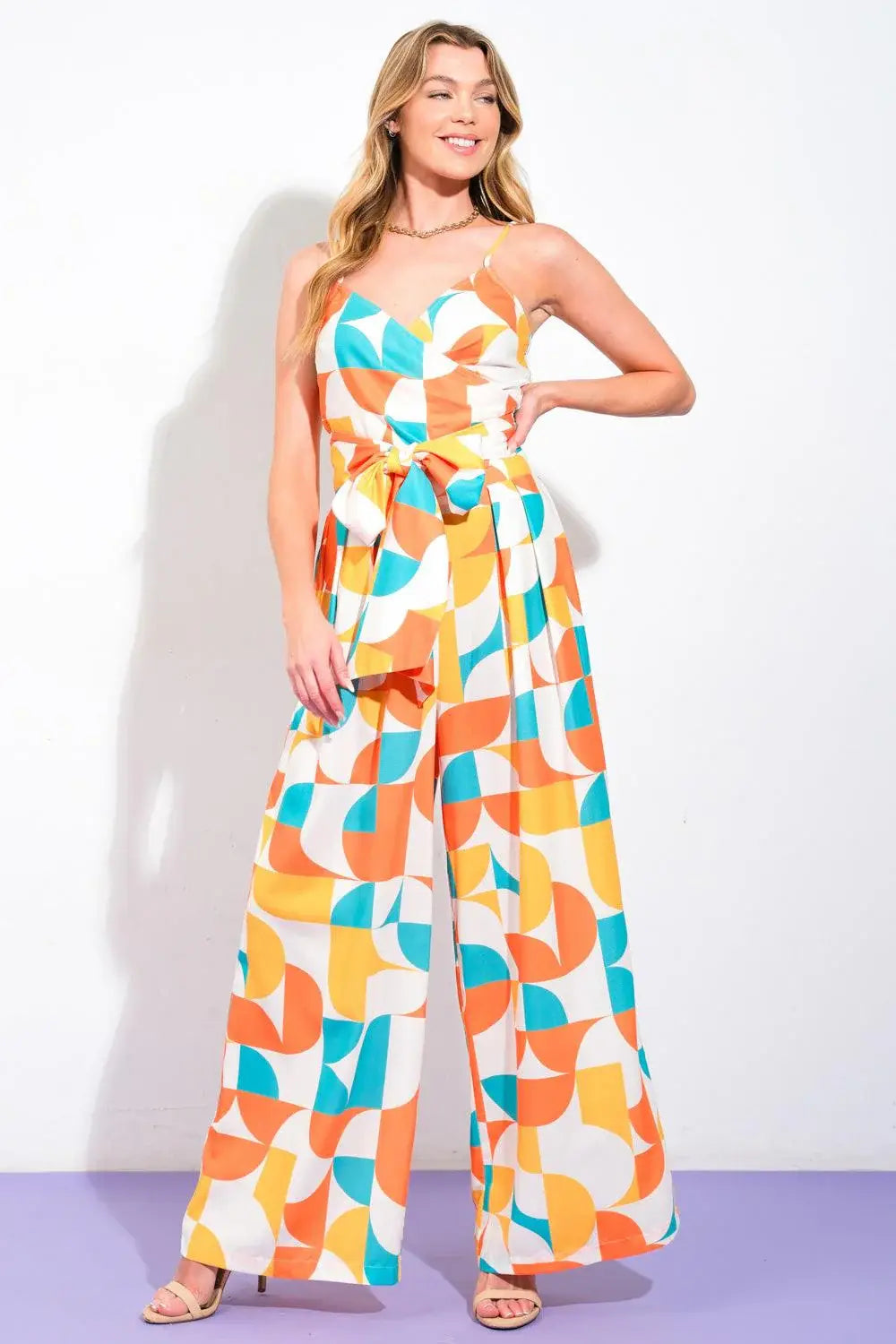 LUSH EASY ON THE EYES WOVEN TOP AND PANTS - Flying Tomato - Flyclothing LLC