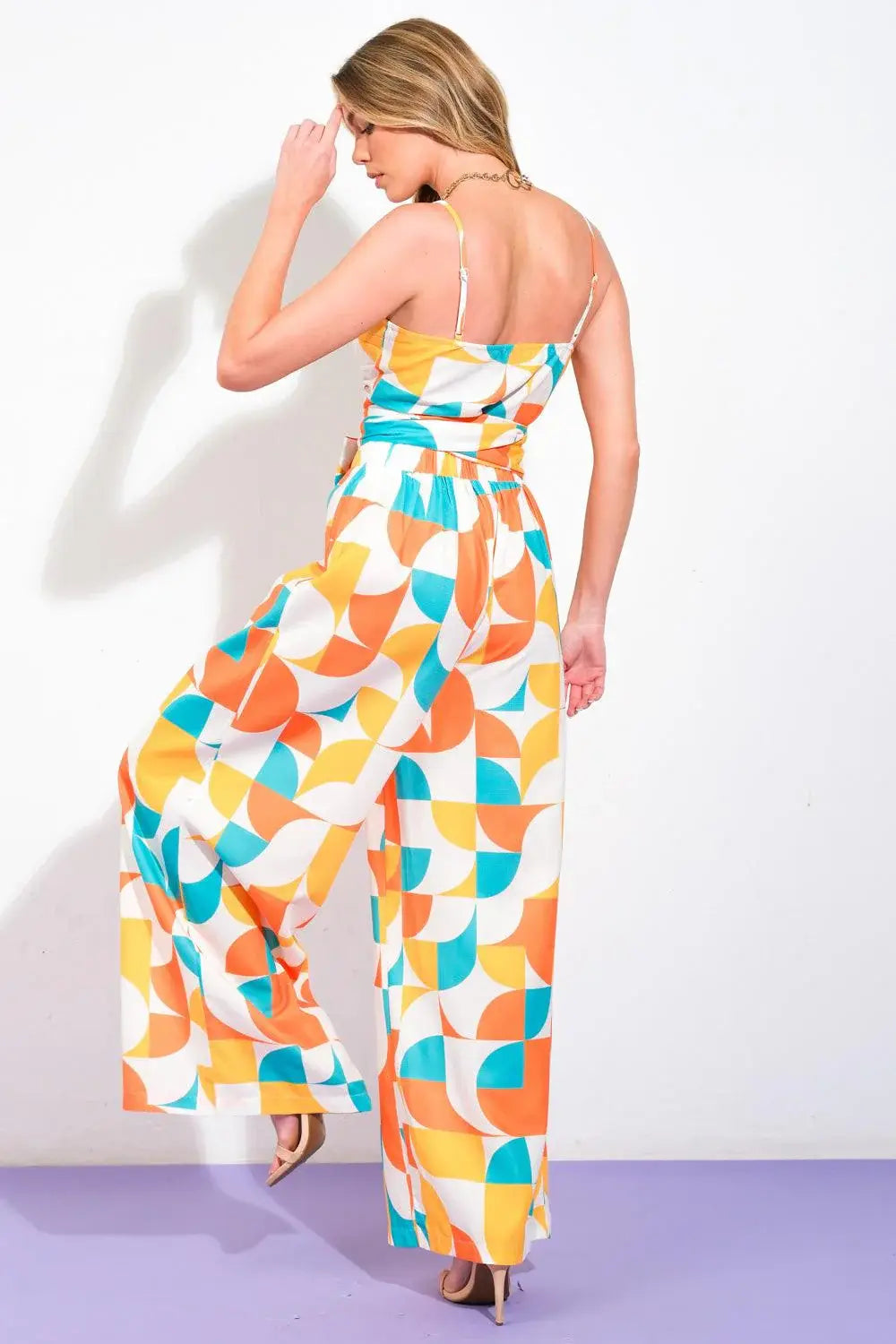 LUSH EASY ON THE EYES WOVEN TOP AND PANTS - Flying Tomato - Flyclothing LLC
