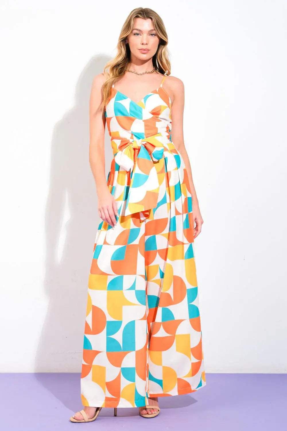 LUSH EASY ON THE EYES WOVEN TOP AND PANTS - Flying Tomato - Flyclothing LLC